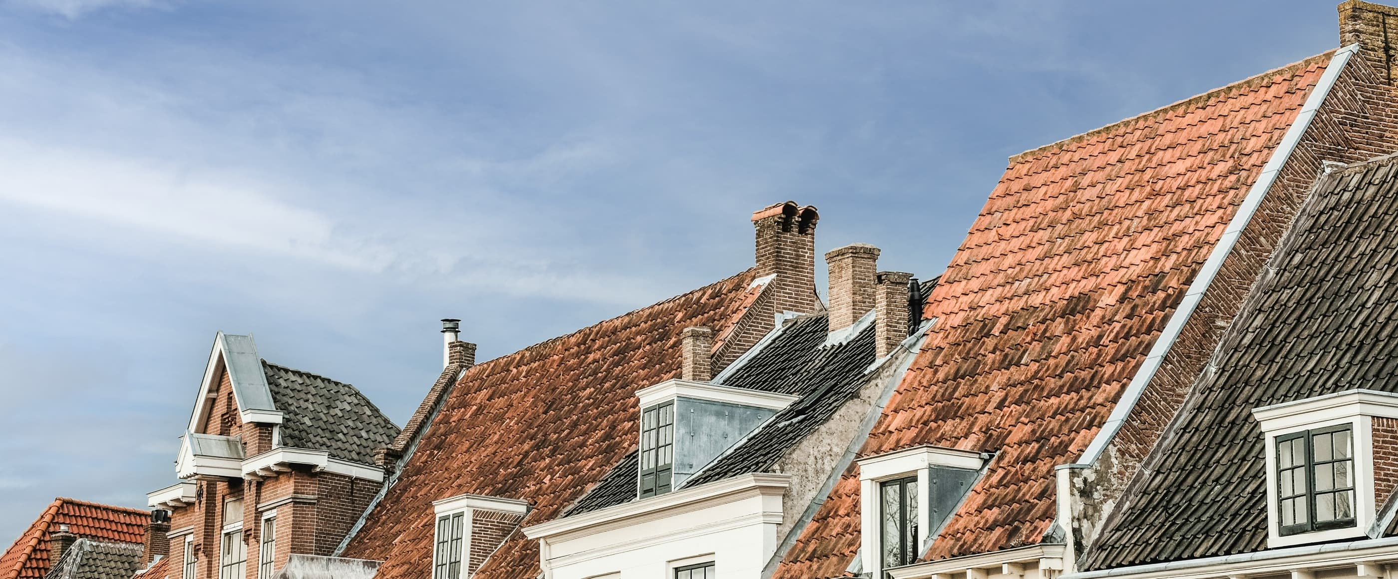 Toits de maison
